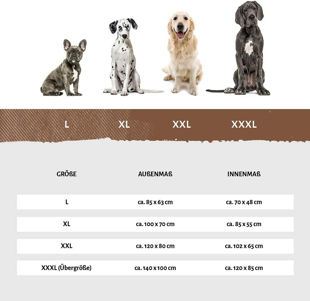 Leather Orthopaedic Corner Dog Bed